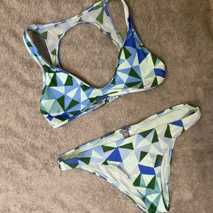 Arie bathing suit blue